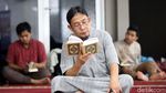 Mengaji Sambil Menunggu Buka Puasa di Masjid An Nahl BSD