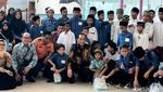 Menhub Ajak 73 Anak Yatim Terbang Perdana dari Bandara Kertajati