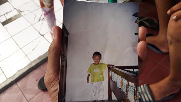 Foto al.Aric semasa kecil