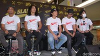 Grup band Slank saat ditemui di FX, Sudirman, Jakarta Pusat, Rabu (23/5) malam. Foto: Ismail/detikHOT