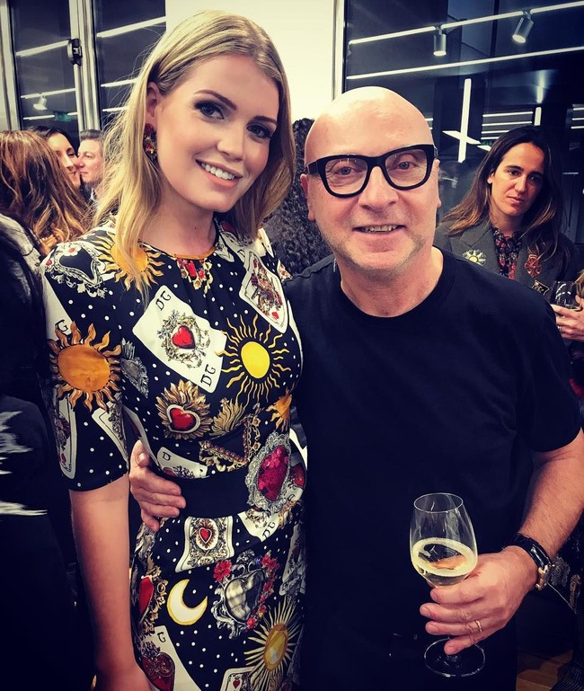 Desainer lainnya yang mengundang Lady Kitty Spencer di peragaan busananya adalah Zimmerman. Foto: Dok. Instagram/Kitty Spencer