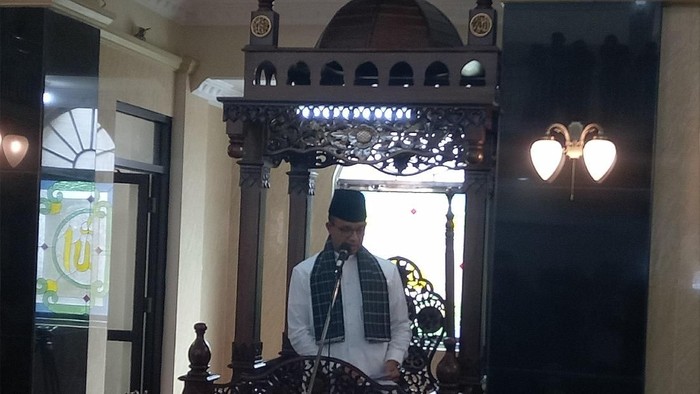Cegah Penurunan Tanah, Anies Minta Masjid Kelola Limbah Air Wudu