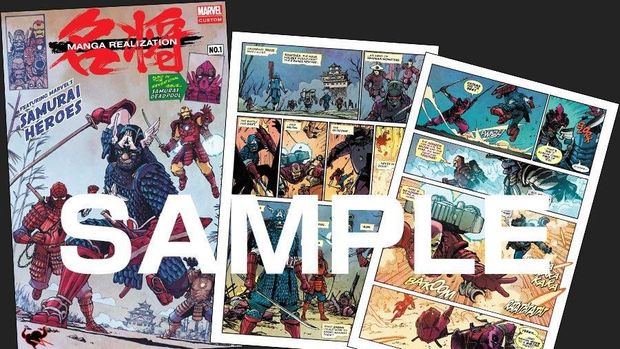 Uniknya Superhero Avengers Jadi Bersamurai di Manga Ini 