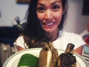 Walau Puasa di Hong Kong, Shanty Paredes Pilih Sajian Tradisional Untuk Berbuka