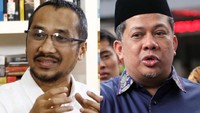 Wakil Ketua DPR Fahri Hamzah tak setuju apabila Abraham Samad diusung PKS di Pilpres 2019. Dia menilai Samad masih memiliki utang terkait penangkapan Luthfi Hasan Ishaaq (LHI). Meski begitu, Fahri setuju apabila Samad diusung sebagai menteri seandainya PKS menang di Pilpres. (Foto: Dok. detikcom)  