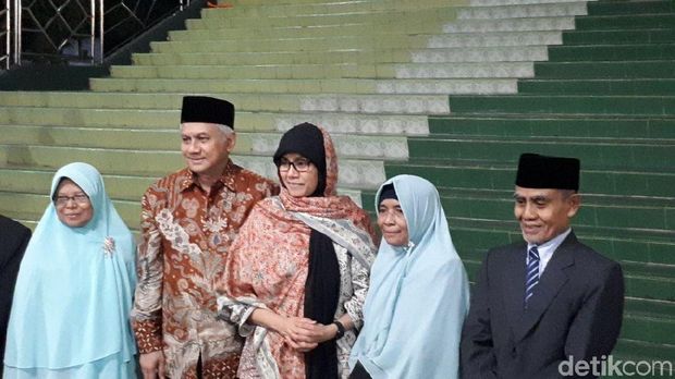 Menteri Keuangan Sri Mulyani di Ponpes Gontor