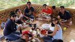 10 Momen Papah Muda, Rionaldo Stokhorst Saat Makan Bareng Keluarga
