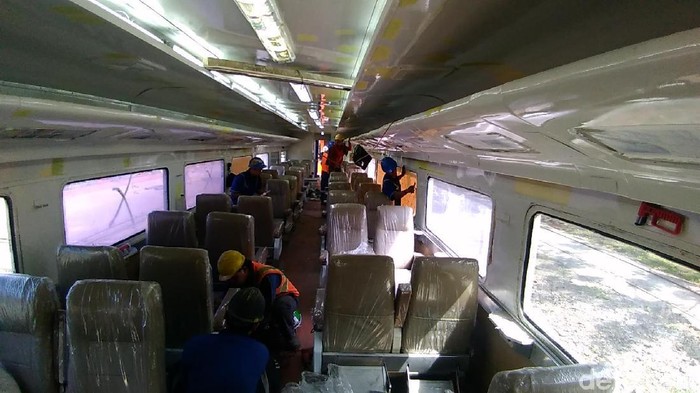 balai yasa gubeng mempercepat perbaikan kereta lebaran