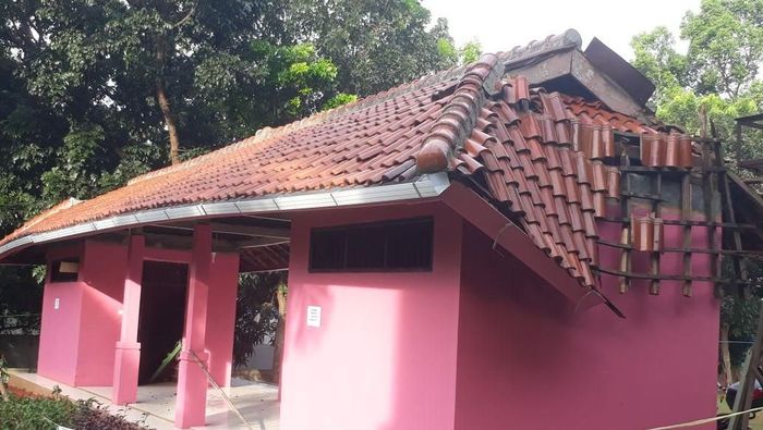 Kondisi bangunan di SKO Ragunan yang rusak (Istimewa) Kondisi bangunan di SKO Ragunan yang rusak (Istimewa)