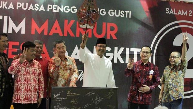 Relawan Pendukung Jokowi Satukan Dukungan untuk Gus Ipul-Puti