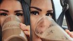 Hobi Minum Smoothies dan Makan Sehat, Ini Pose Titi DJ Saat Makan