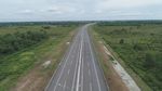 Indahnya Tol Pertama Sumsel Bermandi Cahaya
