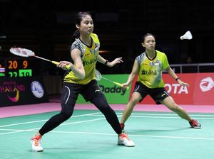 Della/Rizki Kandas di Perempatfinal Kejuaraan Dunia