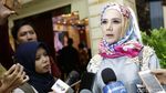 Mulan Jameela Mantap Kenakan Hijab