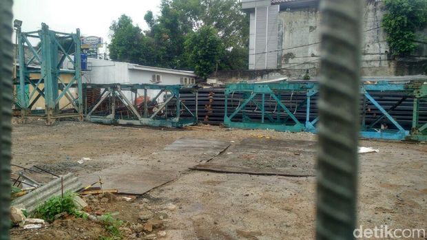 Lokasi drum meledak di dekat PN Jaksel