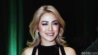 Jessica Iskandar saat ditemui di sebuah acara di kawasan ICE BSD, Tangerang pada Kamis (24/5).