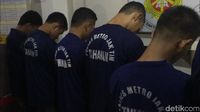 Para tersangka yang diringkus
