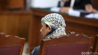 Aman menjalani sidang lanjutan dengan agenda nota pembelaan atau pleidoi.