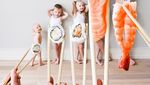 Keren dan Unik! Foto Keluarga Ini Dibuat dengan Konsep Sushi hingga Keju