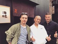 Di Hong Kong, David Beckham Makan Dua Mangkuk Wagyu Tsukemen 