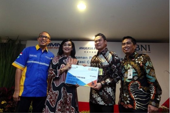 BNI dan Angkasa Pura Kargo Perluas Kerja Sama Transaksi Cashless