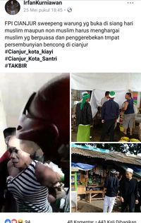 Viral Video Ormas Islam di Cianjur Nasehati Waria