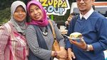 Intip Gaya Ustaz Wijayanto Saat Makan Bareng Mamah Dedeh dan Yadi Sembako