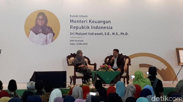 Sri Mulyani Ajak Mahasiswa IAIN Jadi Pakar Keuangan