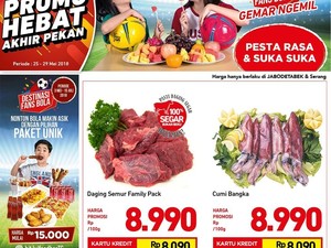 Promo Produk Segar Hadir Lebih Lama di Transmart Carrefour