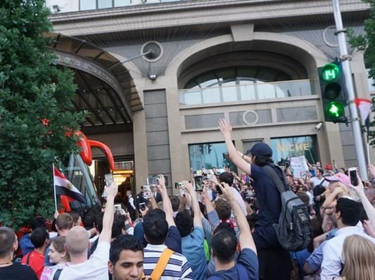 Begini Meriahnya Warga Kiev Jelang Final Liga Champion 2018