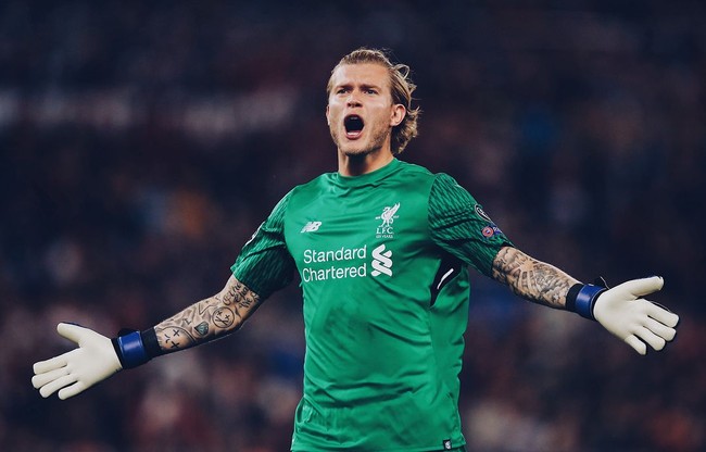 Loris Karius menunjukkan ekspresi bahagia saat Liverpool berhasil melaju ke final Liga Champions 2018 yang akan digelar Minggu (27/5/2018) dini hari ini. Liverpool akan berhadapan dengan Real Madrid. Foto: Dok. Instagram