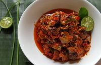 Menu Ke-14 : Olahan Seafood Enak, Udang Bakar dan Sambal Kerang Dara