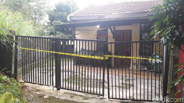 Rumah yang diduga jadi lokasi Grace dibunuh