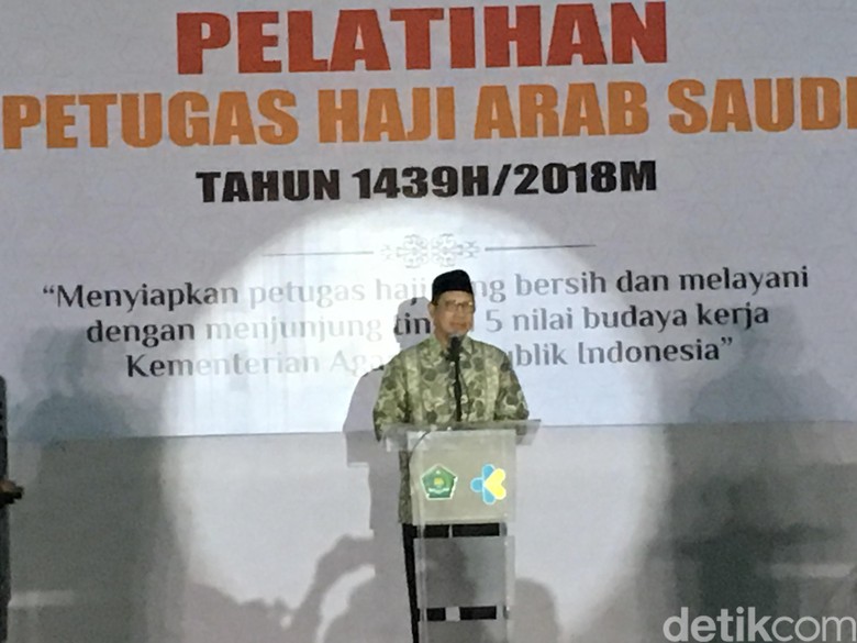 Menag Buka Pelatihan Petugas Haji 2018, Minta Total Layani Jamaah Menag Buka Pelatihan Petugas Haji 2018, Minta Total Layani Jamaah