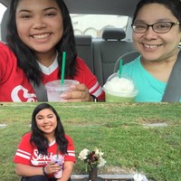 Foto yang diunggah di Twitter pada 23 Mei 2018 itu pun viral. Banyak netizen yang terharu bahkan menangis karenanya. Terima kasih semuanya untuk hal-hal baik dan dukungan yang telah kalian berikan, sangat berarti bagiku! tulis gadis itu lagi. Foto: Twitter/@nanatat07