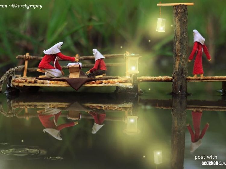 Kreatif! Fotografi Korek Api Penuh Cerita ala Pemuda Serang