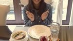 Elegan! Gaya Liza Soberano, Wanita Tercantik di Dunia Saat Makan