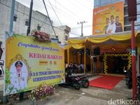 Gibran, Kaesang dan Bobby Berkolaborasi dalam 'Kedai Rakyat' di Medan