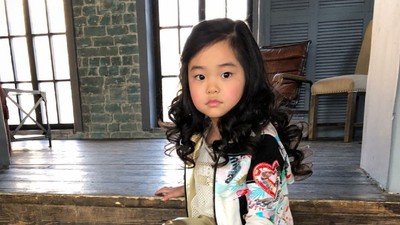 Super Cute, Gadis Cilik Ini Punya Rambut yang Indah Banget
