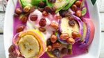 Segar Banget! Es Pisang Ijo dan Ungu Buat Buka Puasa dari Netizen Ini