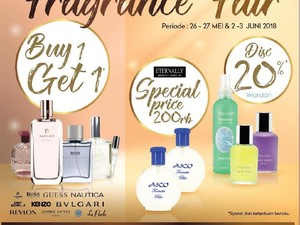 Beli 1 Gratis 1 Parfum Sampai Diskon Kosmetik Ramaikan Akhir Pekan