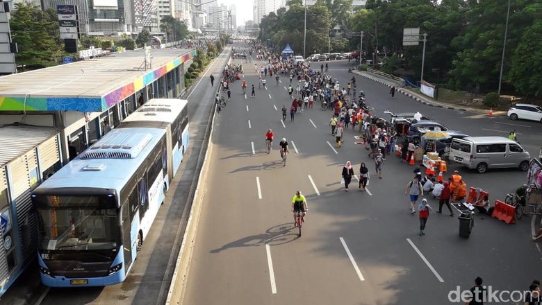 Pemprov DKI Tiadakan CFD saat Pelantikan Jokowi-Maruf Pemprov DKI Tiadakan CFD saat Pelantikan Jokowi-Maruf