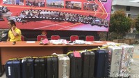 Pelaku berinisial DV sudah beraksi sekitar 5 kali dan mencuri 10 koper