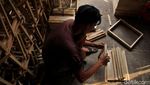 Perajin Keranjang Parsel Kebanjiran Order