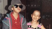 Kecantikan Raline Shah tampaknya sudah terlihat sejak kecil. Ia juga tampak luwes dan menggemaskan. Ini salah satu foto Raline dan sang adik di masa kecil. Foto: (instagram Raline Shah)