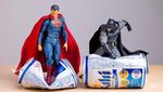 Lucunya! Ini Pose Iron Man hingga Superman dengan Makanan