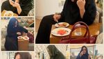 Lama Tak Terlihat, Ini Pose Cantik Penyanyi Religi, Sulis Saat Makan