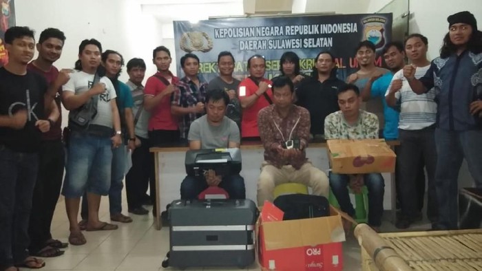 Catut Nama Pejabat Polda Metro Jaya, 3 Penipu Ditangkap di Sulsel