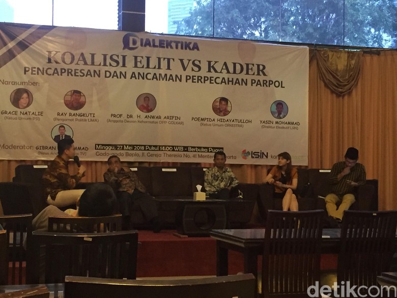 LSIN: Pilpres 2019 Berpotensi Sebabkan Perpecahan Antar Parpol LSIN: Pilpres 2019 Berpotensi Sebabkan Perpecahan Antar Parpol