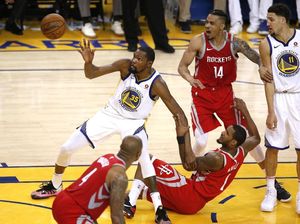 Warriors Atasi Rockets, Final Wilayah Barat Lanjut ke Gim Ketujuh